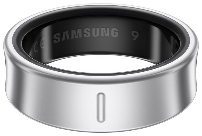 Smart Ring Größe 14  Galaxy Ring (Silber) 