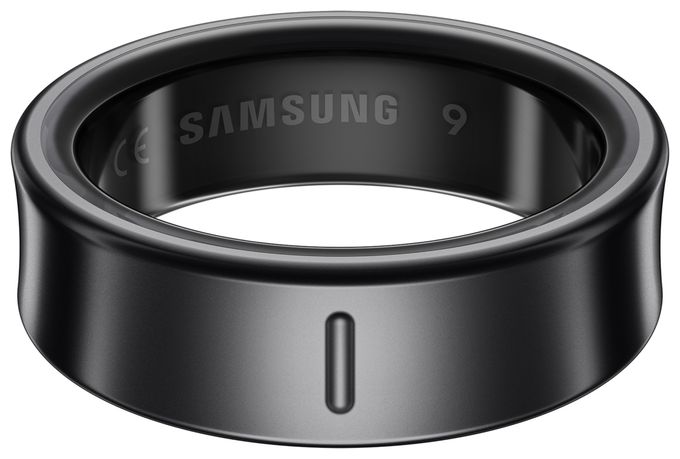Smart Ring Größe 15  Galaxy Ring (Schwarz) 