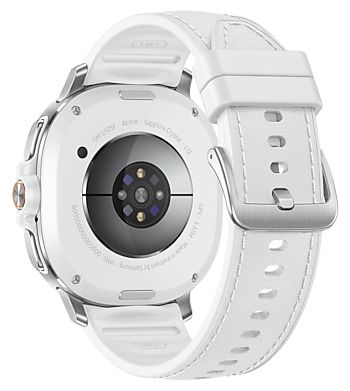 Digital 46 mm Smartwatch Rund IP68 30 h 327 ppi 4G  Galaxy Watch8 Classic (Silber) 