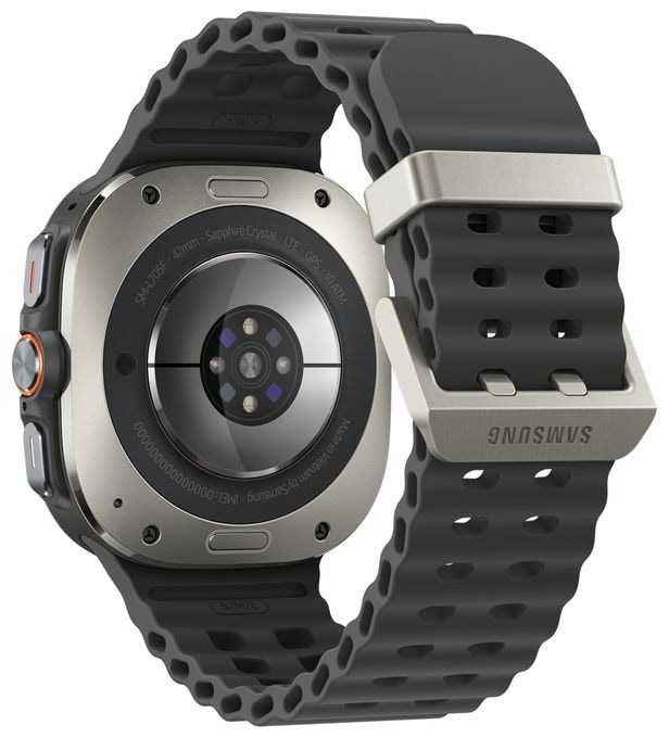 Digital 47 mm  Smartwatch Rund IP68 327 ppi 4G  Galaxy Watch Ultra (2025) (Silber) 