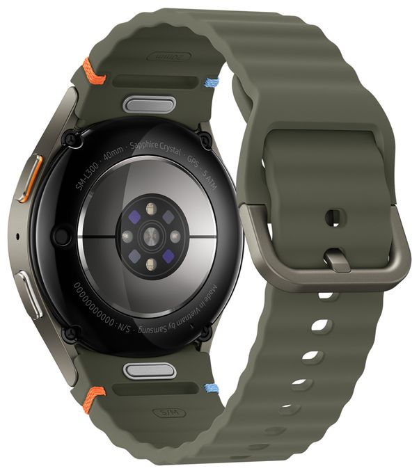 40 mm S/M Smartwatch Rund IP68 330 ppi  Galaxy Watch7 (Grün) 
