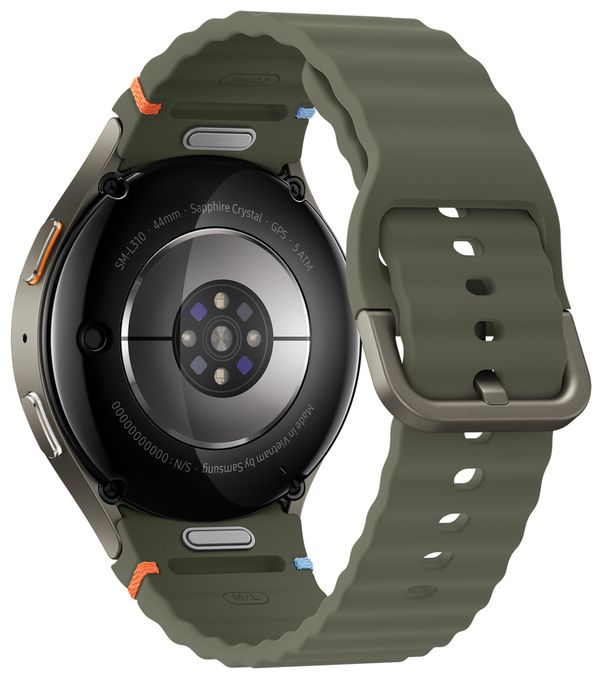 Digital 44 mm M/L Smartwatch Rund IP68 327 ppi  Galaxy Watch7 (Grün) 