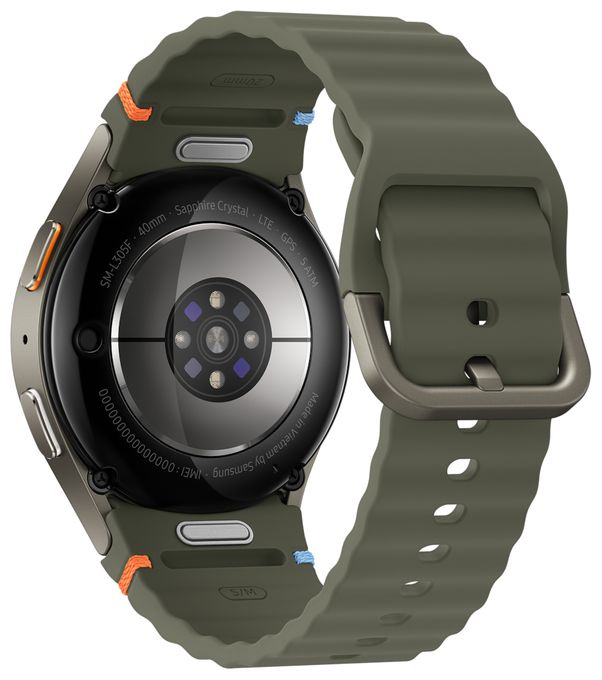 Digital 40 mm S/M Smartwatch Rund IP68 330 ppi 4G  Galaxy Watch7 (Grün) 