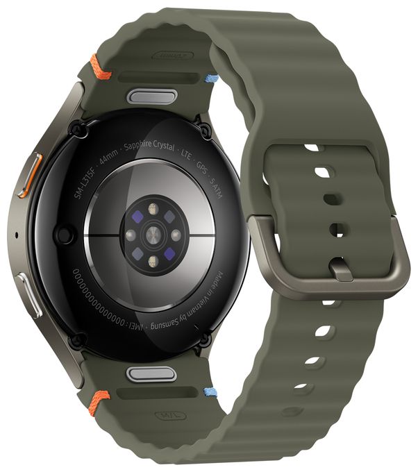 Digital 44 mm M/L Smartwatch Rund IP68 327 ppi 4G  Galaxy Watch7 (Grün) 