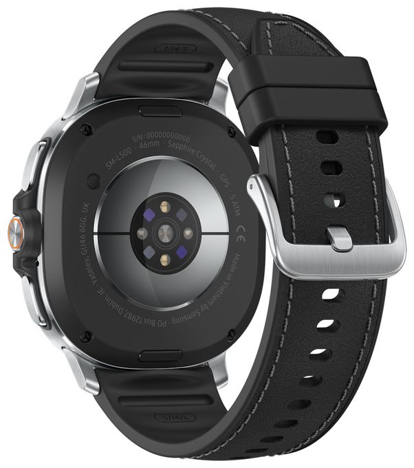 Digital 46 mm Smartwatch Rund IP68 40 h 327 ppi  Galaxy Watch8 Classic (Silber) 