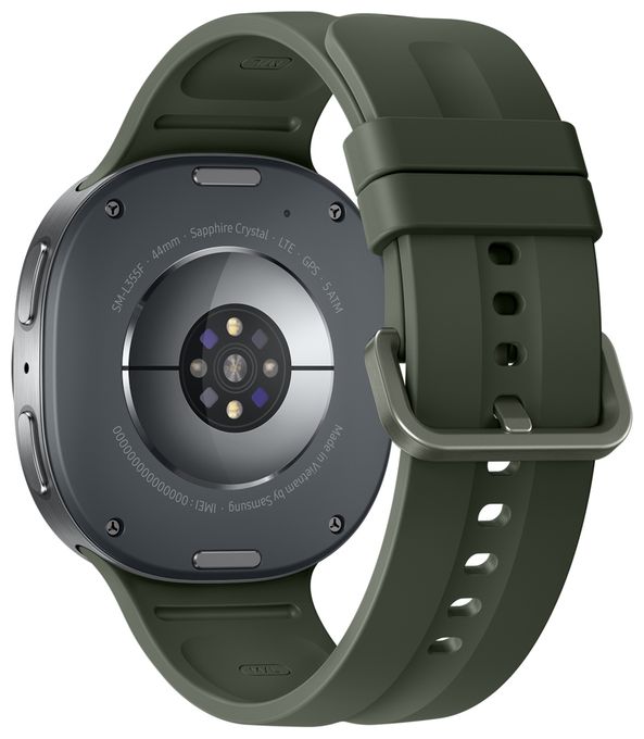 Digital 44 mm Smartwatch Rund IP68 40 h 327 ppi 4G  Galaxy Watch9 (Silber) 