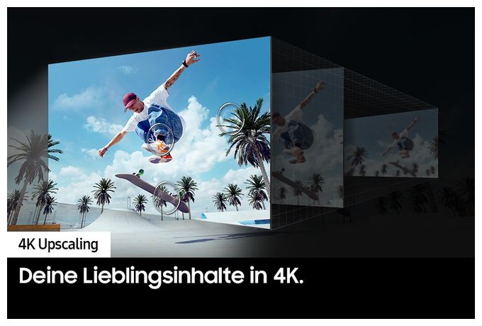 LED 127 cm (50 Zoll) Fernseher 4K Ultra HD VESA 200 x 200 mm  GU50DU8579U (Titan) 