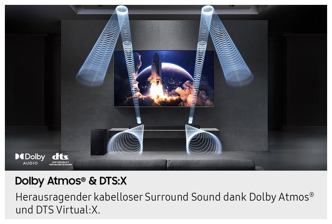 Soundbar 3.1.2 Kanäle  HW-Q610GF/ZG (Schwarz) 