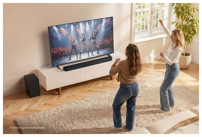 Soundbar 3.1.2 Kanäle  HW-Q610GH/ZG (Schwarz, Titan) 