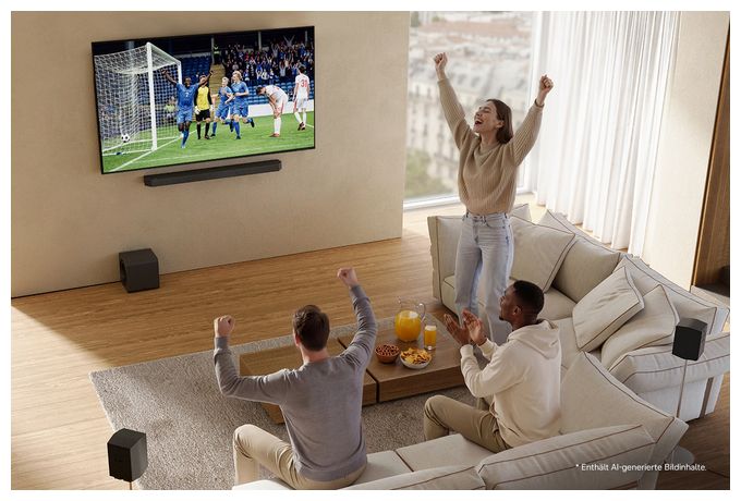 Soundbar 9.1.4 Kanäle  HW-Q935GH/ZG (Schwarz, Titan) 
