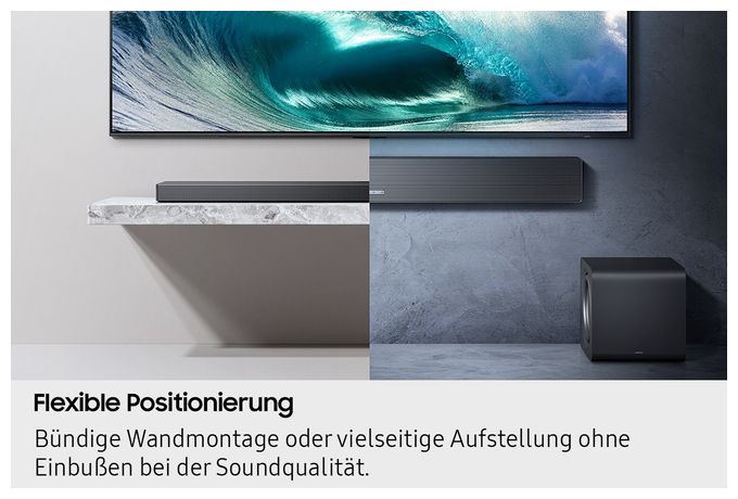 Soundbar 3.1.2 Kanäle  HW-QS760GF/ZG (Schwarz) 