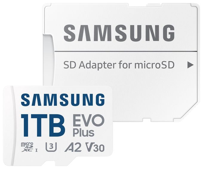 MicroSDXC Speicherkarte 1 TB Class 3 (U3) MB-MC1T0S  Evo Plus (2024) 