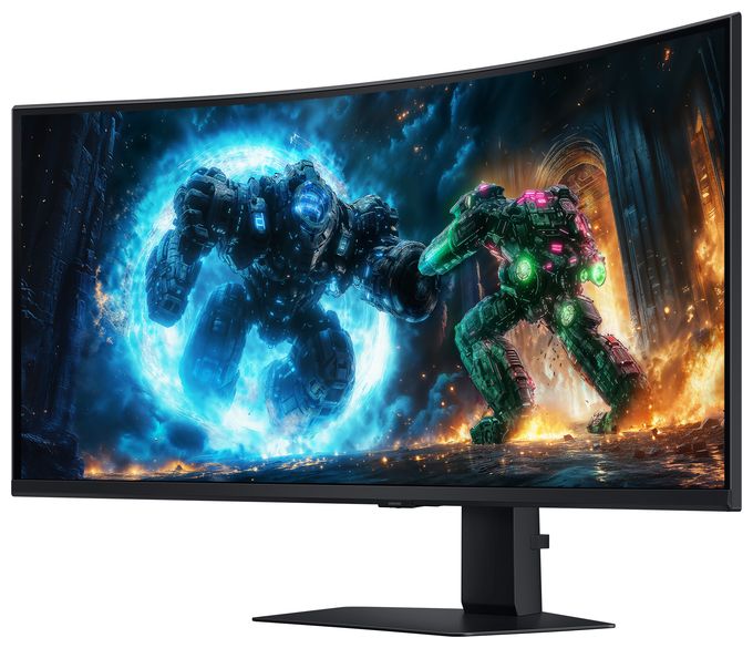 WUHD Monitor 101,6 cm (40 Zoll) 21:9 1 ms  Odyssey G7 LS40FG756EU (Schwarz) 