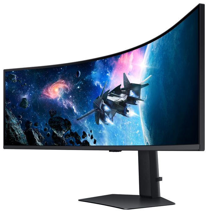 Quad HD Monitor 124,5 cm (49 Zoll) 32:9 1 ms 450 cd/m²  Odyssey G9 LS49CG954EUXEN (Schwarz) 