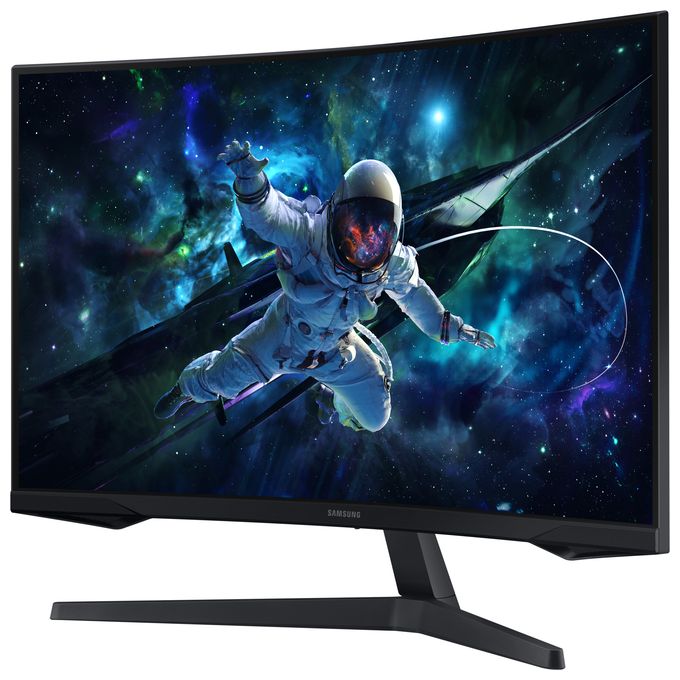 Quad HD Monitor 81,3 cm (32 Zoll) 16:9 1 ms 300 cd/m²  Odyssey LS32CG554EUXEN (Schwarz) 