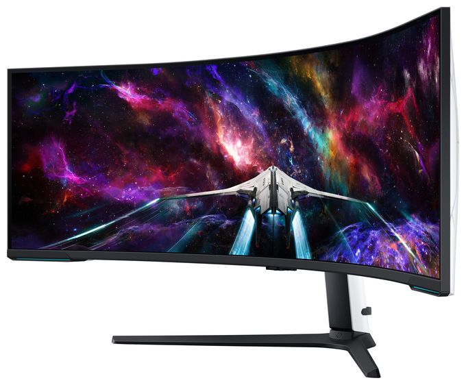 4K Ultra HD Monitor 144,8 cm (57 Zoll) 32:9 1 ms 420 cd/m²  Odyssey Neo G95NC LS57CG954NUXEN (Weiß) 
