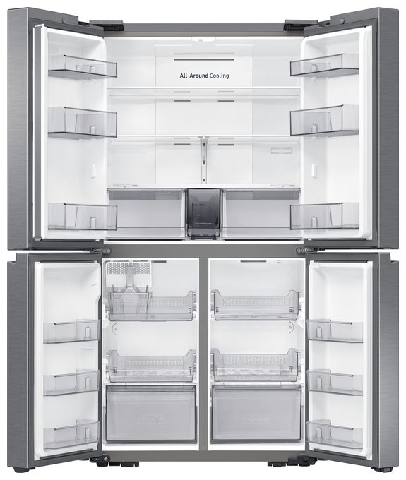 Side-by-Side Kühl-/ Gefrierkombination French Door 390 l / 259 l 362 kWh 1746 mm x 912 mm  RF59C700ES9 (Silber) 