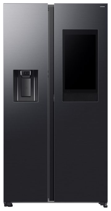 Side-by-Side Kühl-/ Gefrierkombination 389 l / 225 l 352 kWh NoFrost 1780 mm x 912 mm  RS90F66BEFEF (Schwarz) 