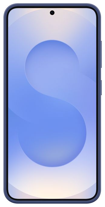 Cover für Samsung Galaxy S25  Silicone Case (Blau) 
