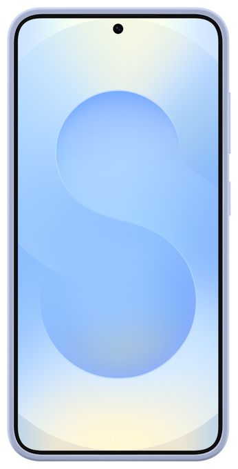 Cover für Samsung Galaxy S25  Silicone Case (Hellblau) 
