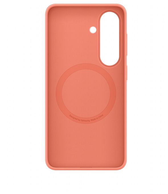 Cover für Samsung Samsung S26  Silicone Magnet Case (Koralle) 