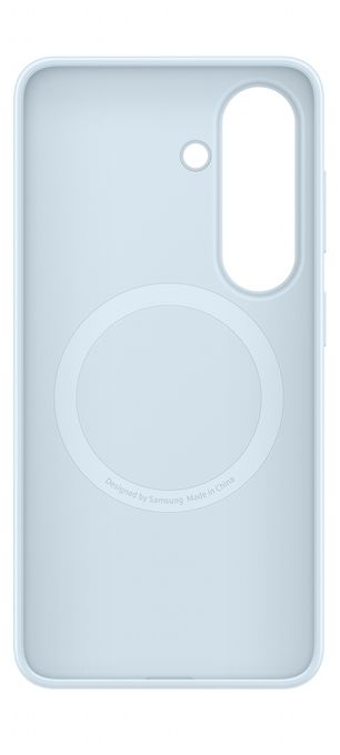 Cover für Samsung Samsung S26  Silicone Magnet Case (Hellblau) 