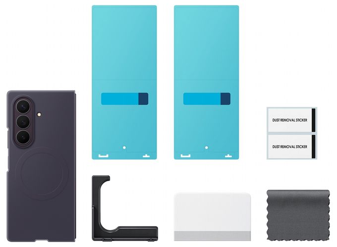 Cover für Samsung Z Fold8  Silicone Magnet Case (Violett) 