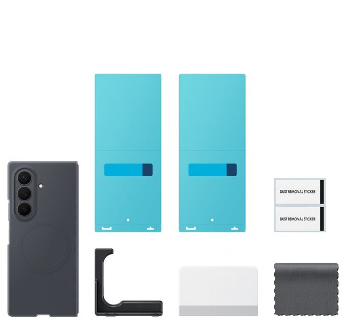 Cover für Samsung Z Fold8  Silicone Magnet Case (Schwarz) 