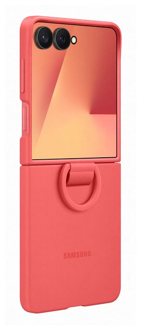 Cover für Samsung Samsung  Silicone Ring Case (Rot) 