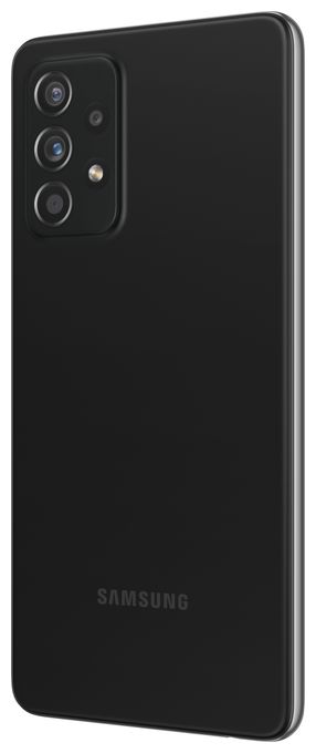 128 GB 5G Smartphone 16,5 cm (6.5 Zoll) 2,2 GHz Android 64 MP Vierfach Kamera Dual Sim (Awesome Black) Galaxy A52 