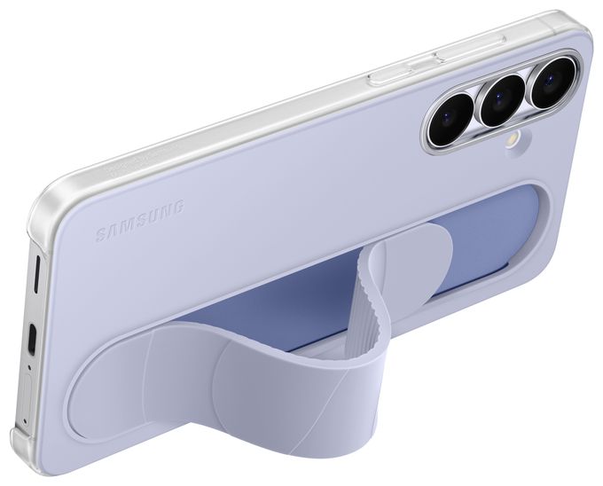 Cover für Samsung Galaxy S25 FE  Standing Grip Case (Hellblau) 