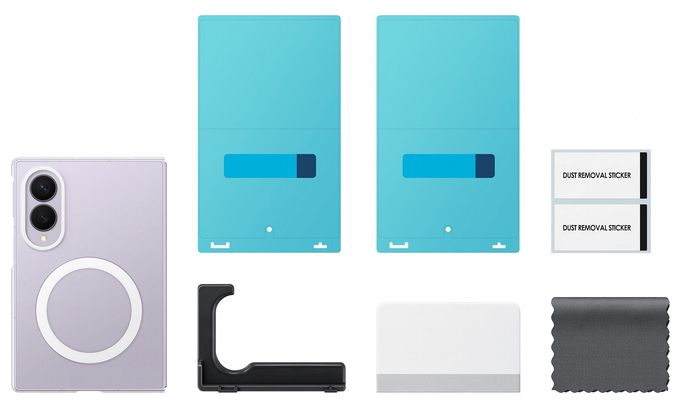 Cover für Samsung Şeffaf  Ultra Clear Magnet Case (Transparent) 