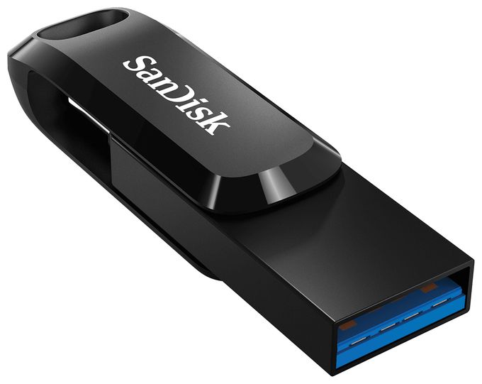 USB Type-A / USB Type-C Stick 128 GB  Ultra Dual Drive Go (Schwarz) 