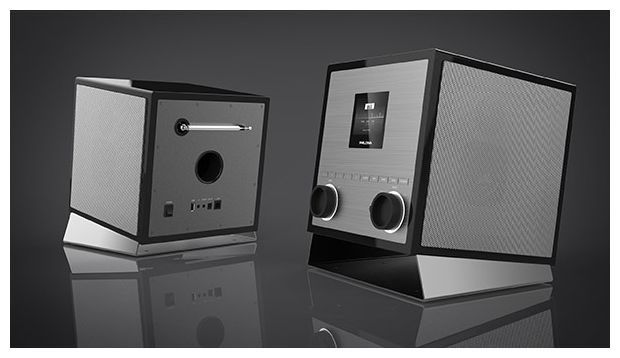 60 W Wlan Lautsprecher mit Bluetooth  Palona Quubi (Schwarz, Silber) 
