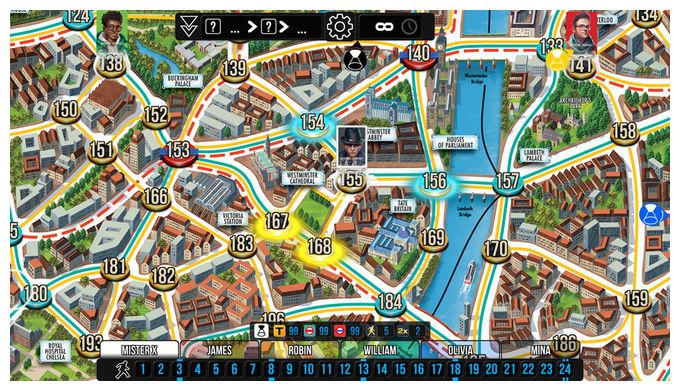 Scotland Yard - Auf der Jagd nach Mister X (Nintendo Switch) 