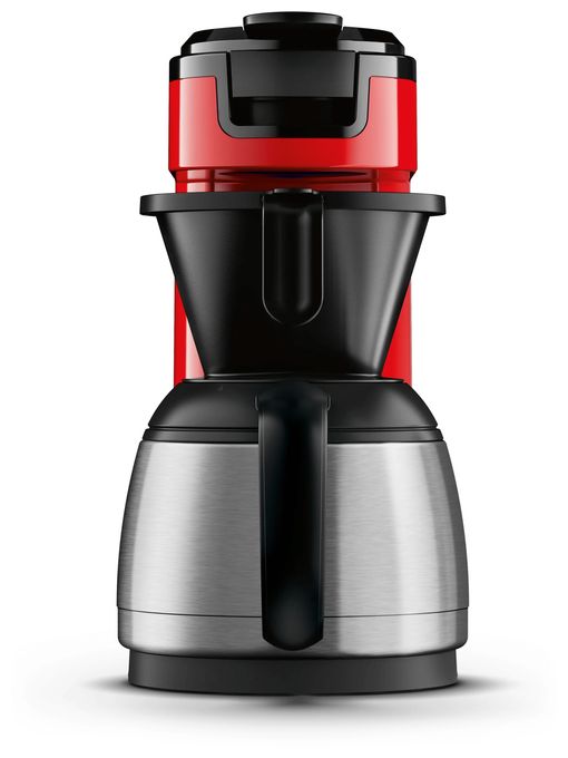 Kaffeepad, Gemahlener Kaffee Maschine  HD6592/84 Senseo Switch (Schwarz, Rot) 