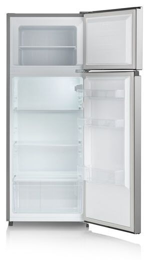 165 l / 41 l Kühl-Gefrierkombi freistehend 176 kWh Jahr  DT8761 (Silber) 