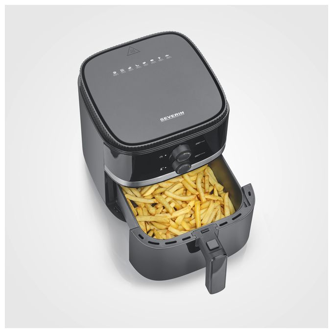 Heißluftfritteuse 4,3 l 1500 W  FR2452 (Schwarz, Silber) 