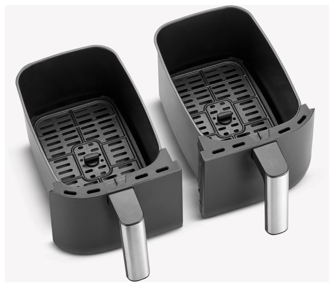 Doppel Heißluftfritteuse 8 l 2600 W  FR2463 (Schwarz) 