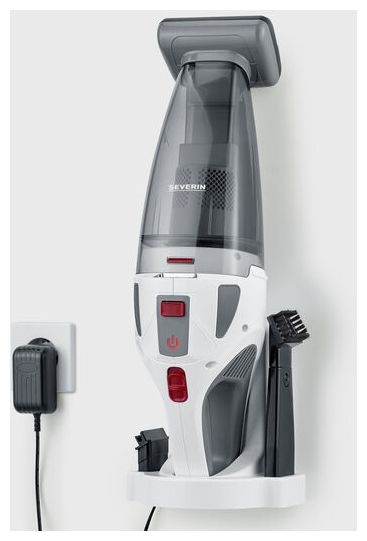 Handstaubsauger bis 30 min Laufzeit 18,5 V UltraFine  HV7146 (Grau, Rot, Weiß) 