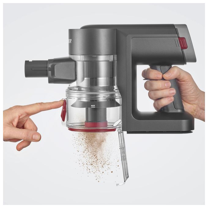 Handstaubsauger mit Staubbeutel 25,9 V (Anthrazit, Rot, Silber) HV7968 