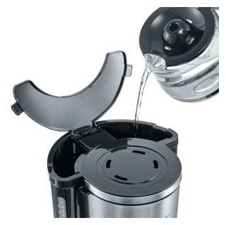 10 Tassen Filterkaffeemaschine  KA4825 (Schwarz, Edelstahl) 