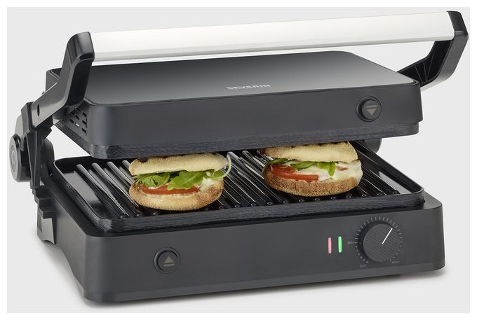 1800 W mit 300 x 220 mm Fläche  KG2398 (Schwarz, Weiß) 