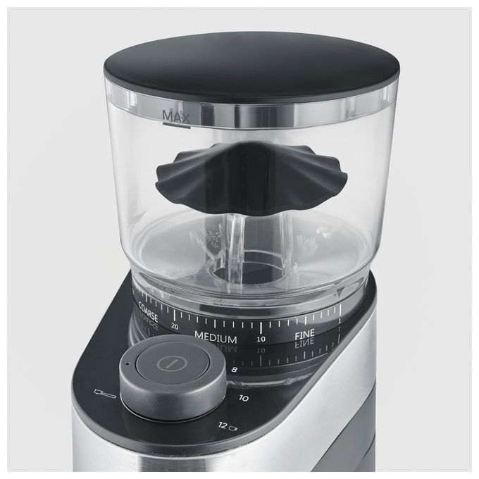 Kaffeemühle für 240 g 140 W  KM3880 (Schwarz, Edelstahl) 