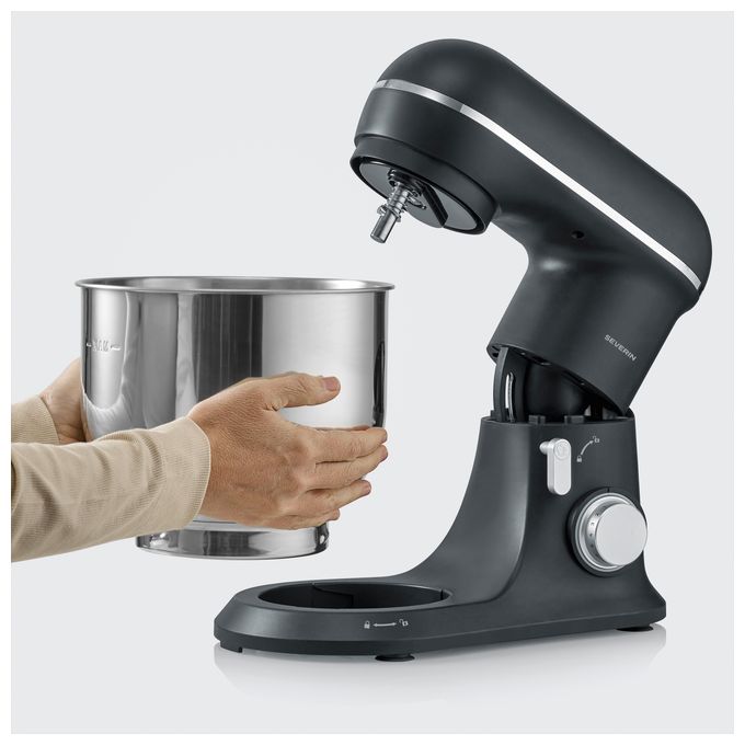 1200 W Küchenmaschine 5,3 l  KM3899 (Schwarz) 
