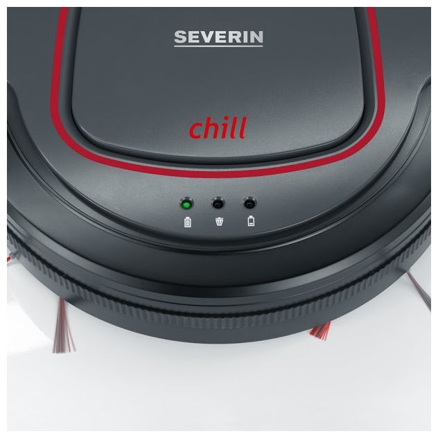 Saugroboter 90 min Akku  RB7025 Chill (Schwarz, Grau, Rot) 