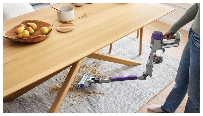 Handstaubsauger Beutellos bis 70 min Laufzeit  IP1251EUT PowerDetect (Grau, Violett) 