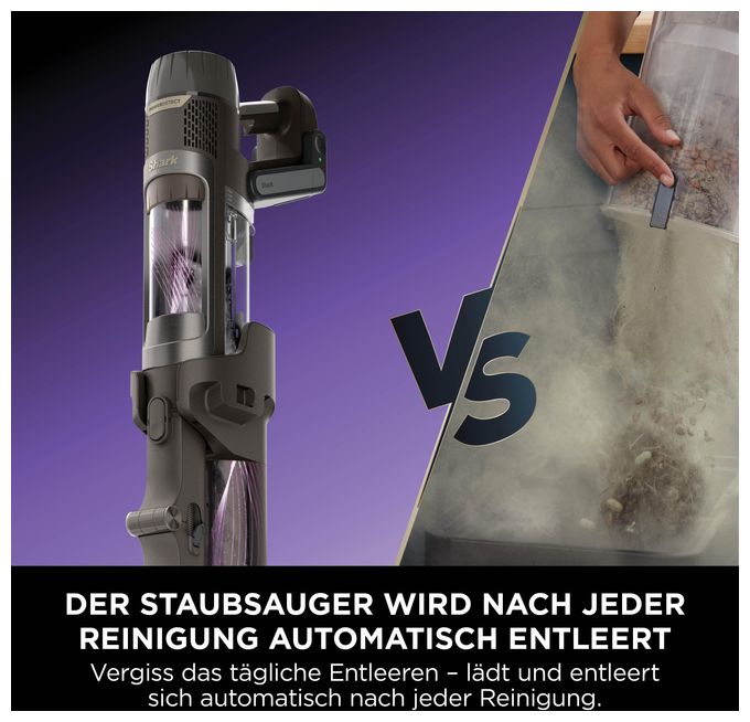 Handstaubsauger Beutellos bis 70 min Laufzeit Allergie-Filter  IP3256EUT PowerDetect Clean & Empty (Braun) 