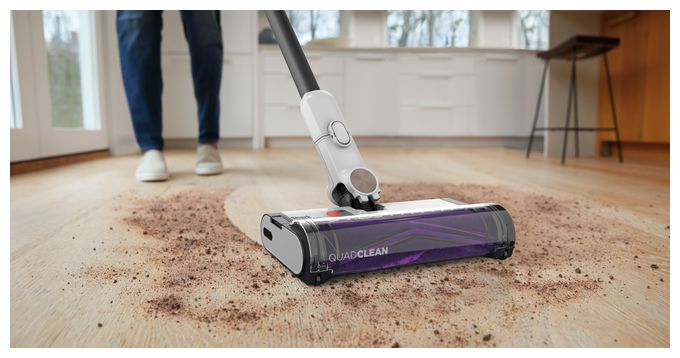 Handstaubsauger Beutellos bis 60 min Laufzeit  IW1611DE Detect Pro (Edelstahl, Weiß) 