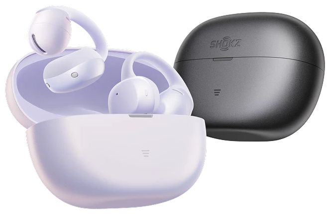 In-Ear Bluetooth Kopfhörer kabellos 9 h Laufzeit IP55  OpenDots Air (Violett) 